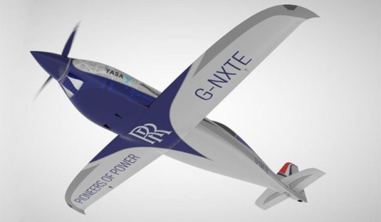 Es el prototipo del avión eléctrico más rápido del mundo