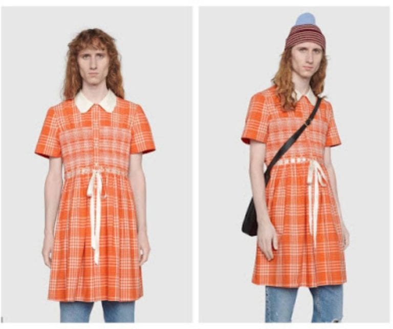 Con vestido para hombre de casi 56 mil pesos, Gucci busca romper ‘estereotipos tóxicos’