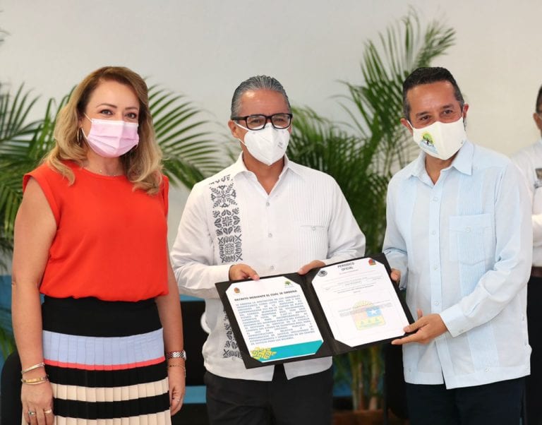 El gobernador de Quintana Roo entregó un inmueble para establecer y operar el Centro de Justicia para las Mujeres, en Solidaridad