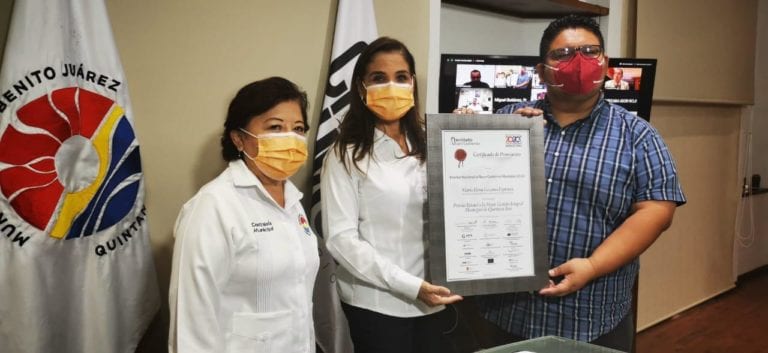 Por segundo año consecutivo, el gobierno municipal de Benito Juárez refrendó y ganó el Premio Nacional al Buen Gobierno Municipal 2020 en la categoría “Premio Estatal a la Mejor Gestión Integral Municipal de Quintana Roo”.