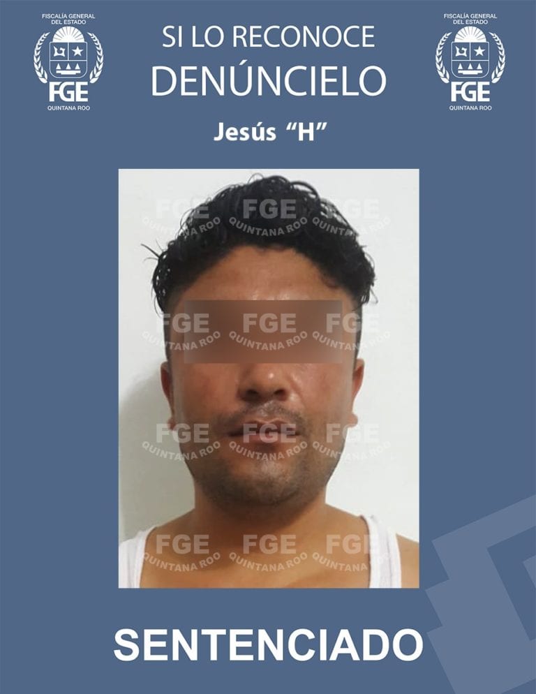 ¡Violador tras las rejas! Lo sentencian a 37 años de cárcel por violar a menor en Cancún