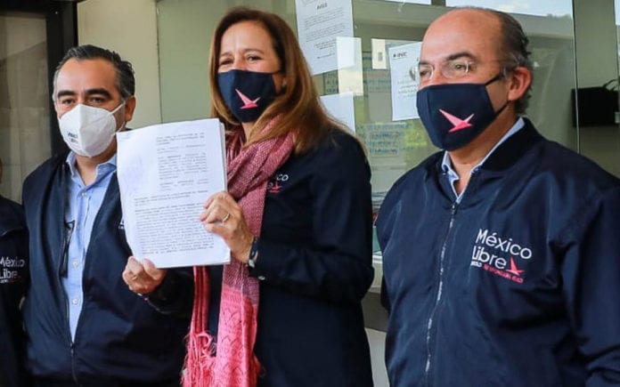 La organización México Libre, proyecto político de Felipe Calderón y Margarita Zavala, anunció que pese a que no tiene registro como partido, participará en las elecciones de 2021, ya sea con candidatos propios o con alianzas con otros partidos.