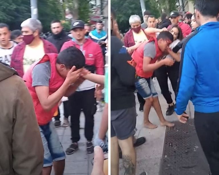 Mujer experta en artes marciales da paliza a asaltante que robó su celular