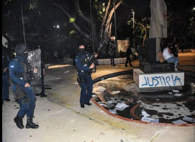 Reportero narra ataque a balazos contra manifestantes en Cancún