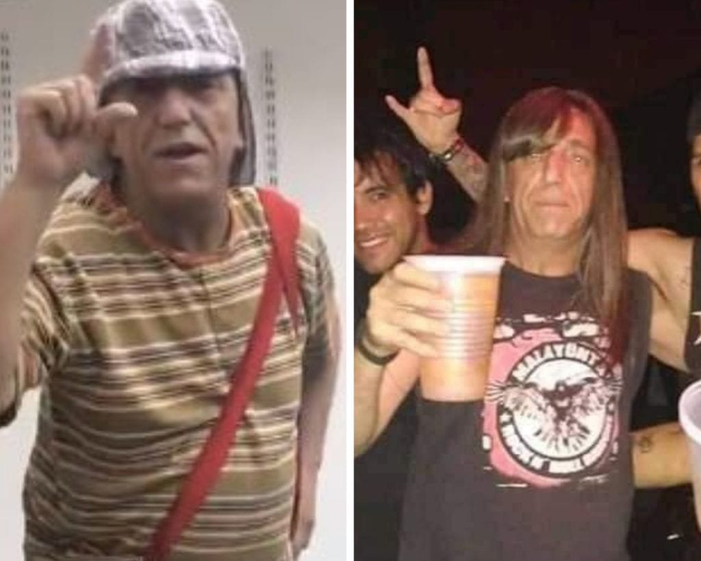 El 'Chavo metalero' se disfraza del personaje y se hace nuevamente viral