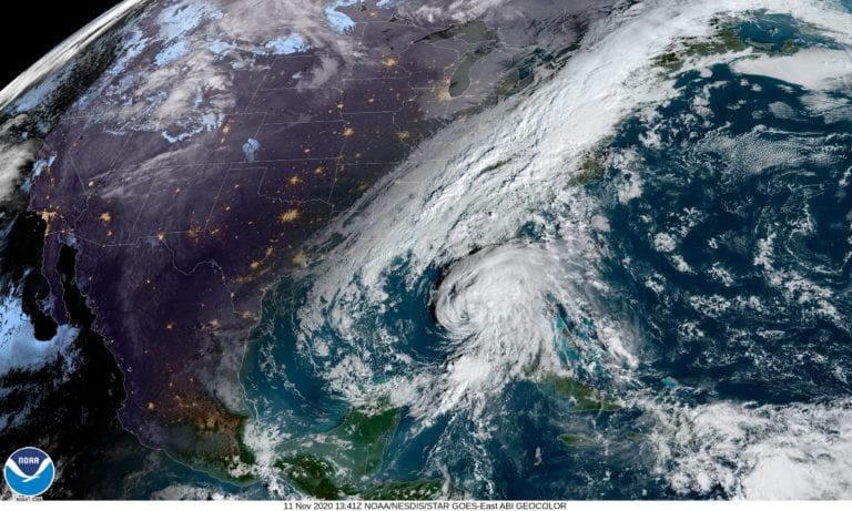 Influye Tormenta Tropical “ETA” clima de Quintana Roo