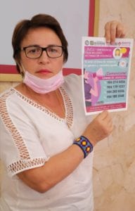 “Queremos que las mujeres que nos visitan y las quintanarroenses, se sientan seguras en Solidaridad”.