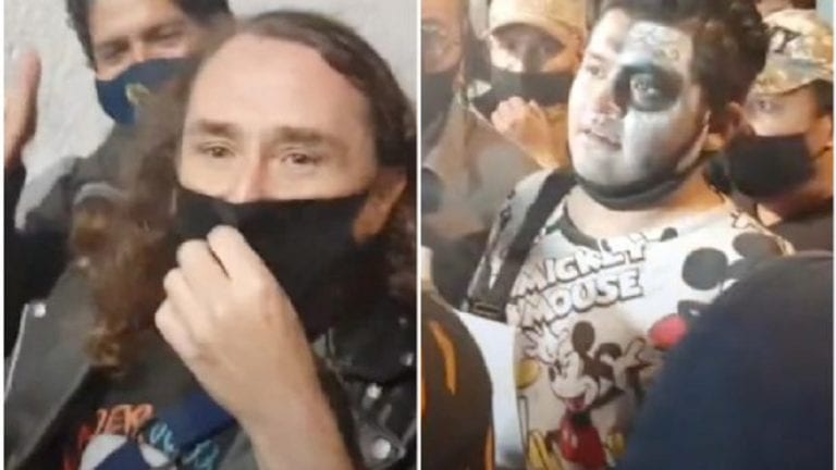 Tras ser detenidos ayer en el Centro Histórico, al ser acusados por feministas de "grabar sus glúteos", youtubers fueron liberados por la FGE, por falta de elementos.