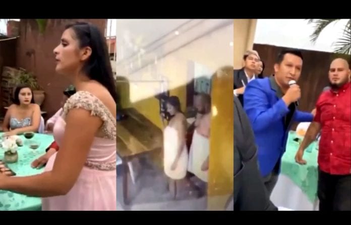 Expone a su esposa infiel en pleno baby shower