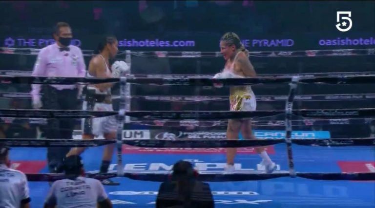 Video: Pierde la “Barby” Juárez su título en Cancún y acusa a su rival de tramposa