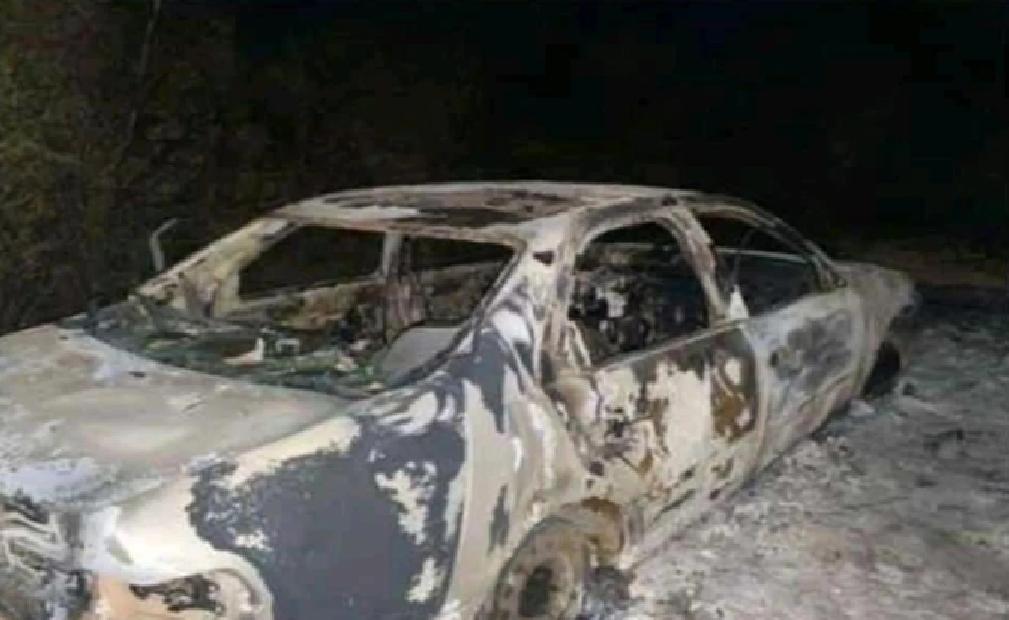 Una mujer secuestrada fue localizada calcinada al interior de un auto