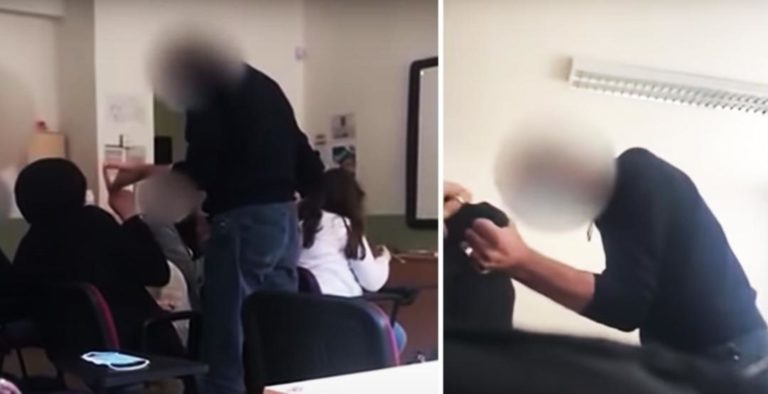 Una maestro abofeteó a un alumno debido a que el joven no quiso usar cubrebocas