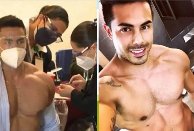 Él es el oftalmólogo que ‘incendió’ las redes durante la aplicación de vacunas anti Covid-19