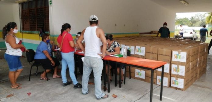 Se apoyó a la economía familiar para dar continuidad al programa alimenticio de los alumnos de educación básica, especial, indígena y telesecundaria