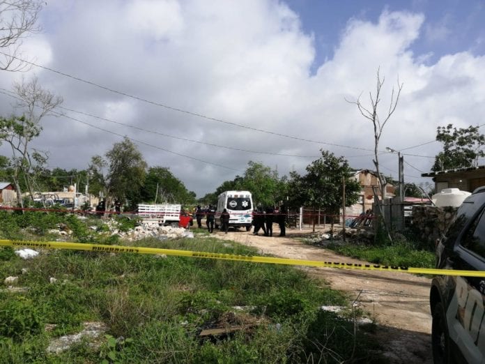 Asesinan a hombre a balazos en zona rural de Solidaridad