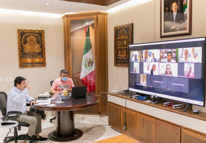 El Cabildo de Tulum aprobó enviar a la XVI legislatura del Estado de Quintana Roo, la iniciativa de decreto mediante la cual se reforma el artículo 128, fracciones II y IX de la Constitución Política del Estado libre y soberano de Quintana Roo, a fin de modificar los límites y anexar dos comunidades de Felipe Carrillo Puerto al municipio de Tulum.