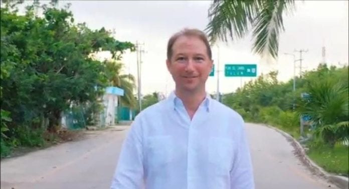 El empresario y líder de los hoteleros en este municipio, David Ortiz Mena, informó sobre sus aspiraciones para contender en las próximas elecciones por la presidencia municipal de Tulum.