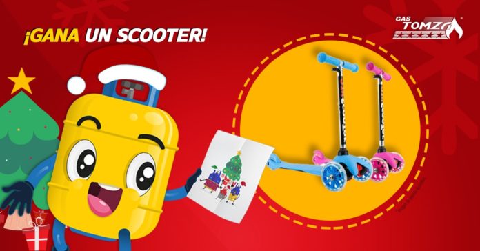 Gana uno de los 16 scooters que regalará Gas Tomza