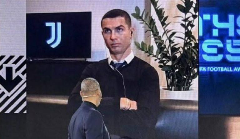 Se enoja Cristiano Ronaldo al enterarse que no ganó The Best