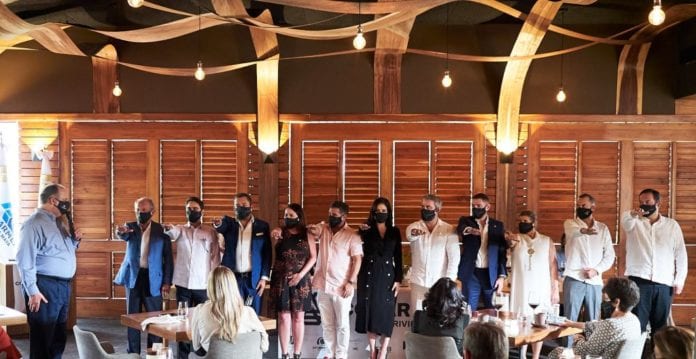 Se celebró la toma de Compromiso de COPARMEX Riviera Maya, que se convierte en el Centro Empresarial Número 66 de ese organismo en Quintana Roo.