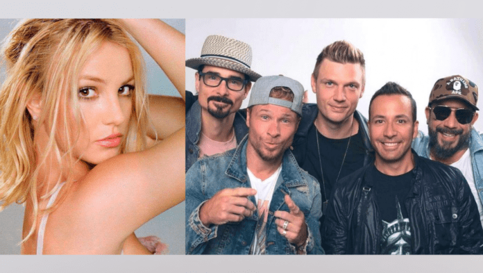 Los fanáticos del pop estarán muy contentos de escuchar a sus artistas Britney Spears y a la agrupación Backstreet Boys en una sola canción.