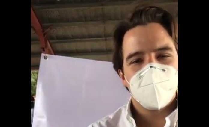 Samuel Mollinedo Portilla es el nuevo dirigente de los jóvenes del Partido Verde; es integrante de dos prominentes familias de políticos