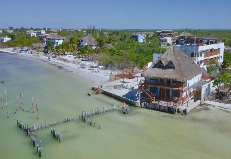 erosión en Holbox