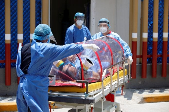 Tanques de oxígeno son indicador.