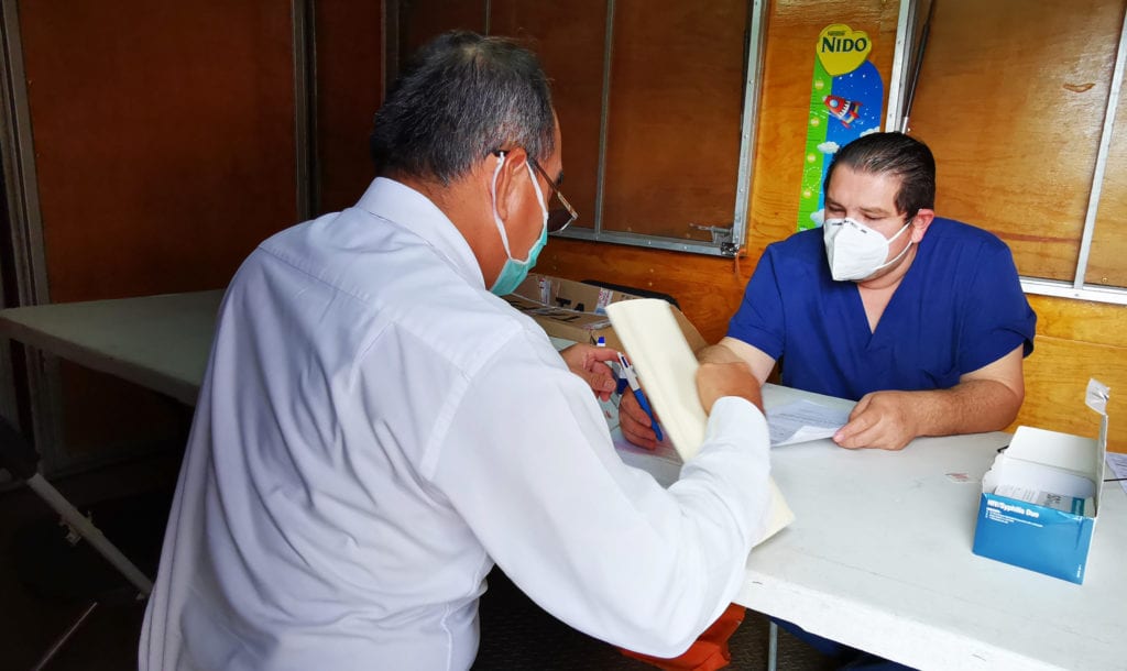 El Secretario Municipal de Desarrollo Social y Económico, Adolfo González José, informó que en los primeros días de esta campaña se instalaron módulos en las inmediaciones del Palacio Municipal y las oficinas de Servicios Públicos.
