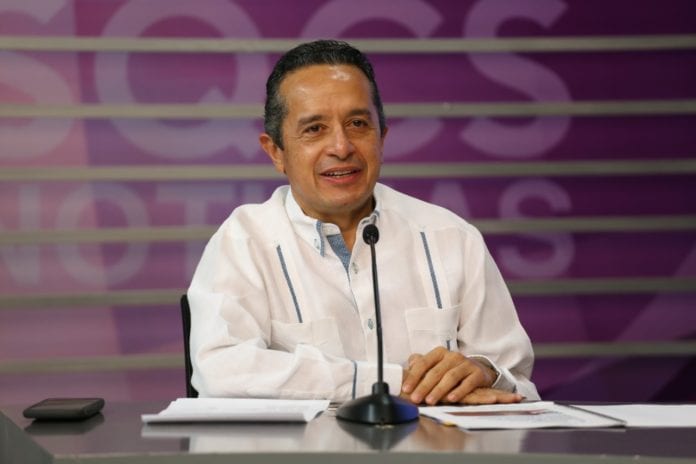 El gobernador Carlos Joaquín informó que no se crearán nuevos impuestos ni incrementos, a los ya vigentes, a los quintanarroenses, pese a que existe una baja recaudación fiscal como consecuencia de la pandemia de la covid-19.