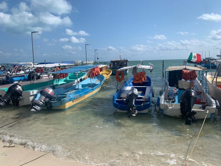 Reanudan navegación menor en Puerto Juárez tras paso del Frente Frío 17