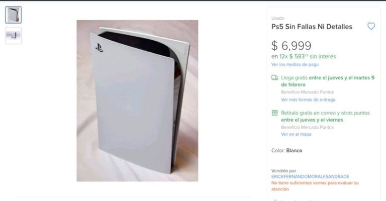 Vende hoja con info del Play Station 5 en 7 mil pesos; le llueven ofertas