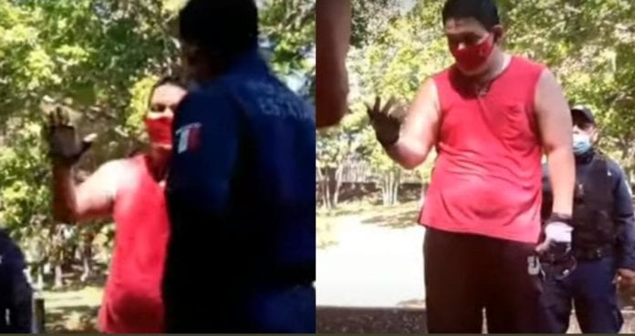 Una mujer confrontó a su acosador en Tabasco; cuando la Policía llegó a auxiliarla el sujeto empezó a suplicar para que no lo detuvieran