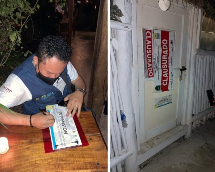 Cierran 3 restaurantes en Tulum