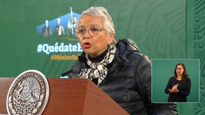 La secretaria de Gobernación respondió este día cuestionamientos en torno al caso de 