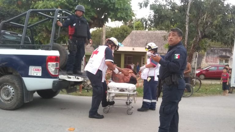 Balean a un hombre en Tihosuco y los delincuentes se dan a la fuga