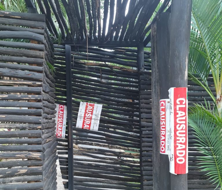 Detienen a extranjero en Tulum por romper sellos de un local clausurado