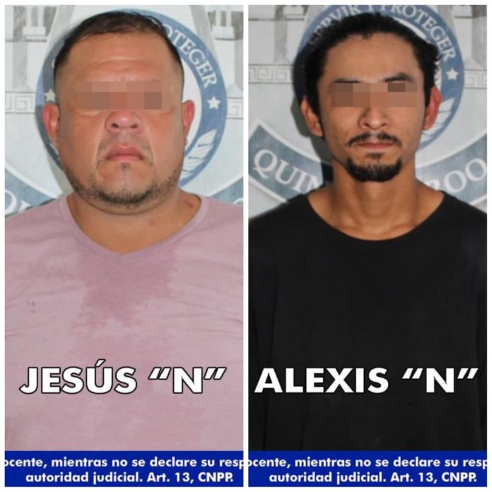 Caen sujetos con 200 dosis de crack en fraccionamiento de Cancún.