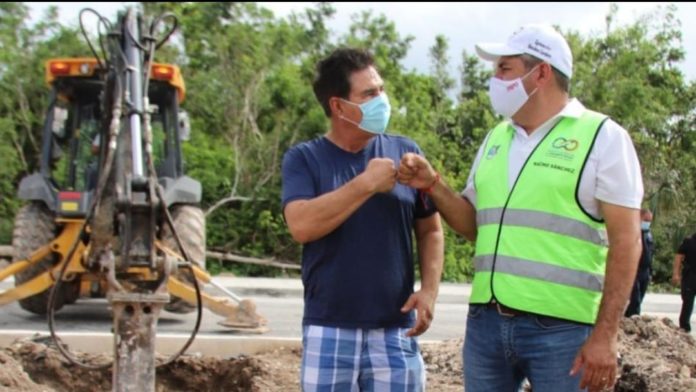 Todas esas obras responden a una visión integral de la administración que encabeza Laura Fernández en Puerto Morelos, afirma Nacho Sánchez