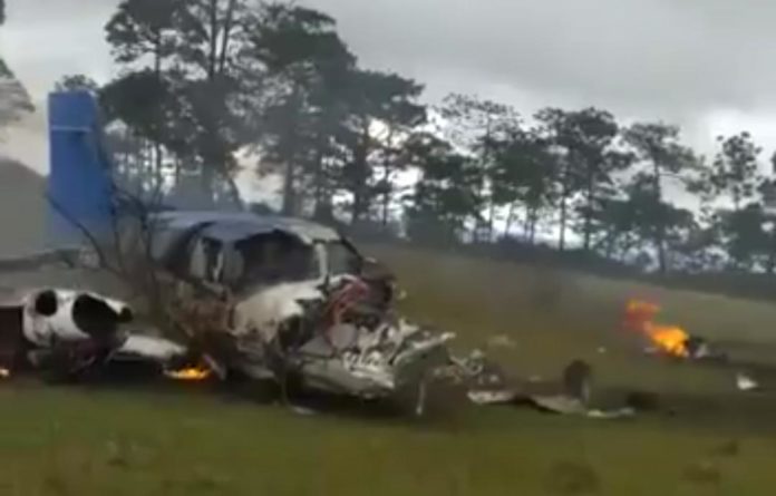 Una avioneta se desplomó hace unas horas en el estado de Chiapas; realizaba labores de fumigación; se investigan las causas del percance