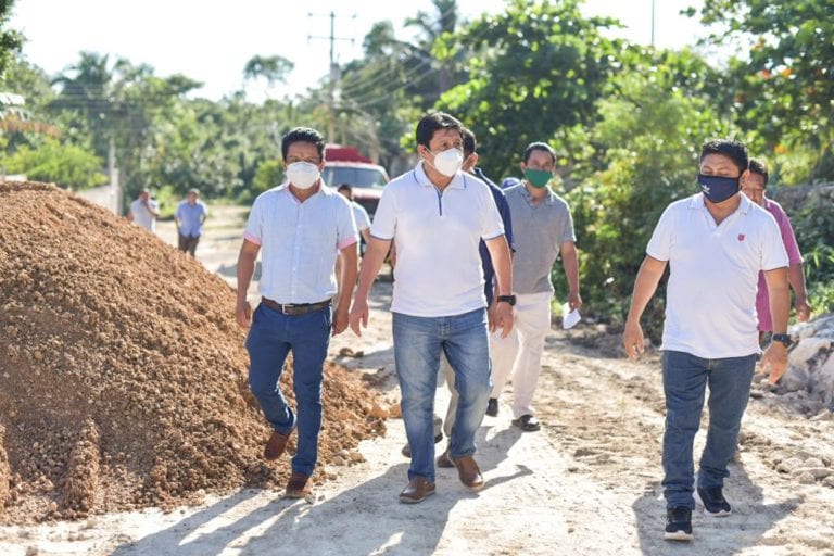 Gobierno de Víctor Mas invierte en Tulum más de 41 mdp en obras de pavimentación