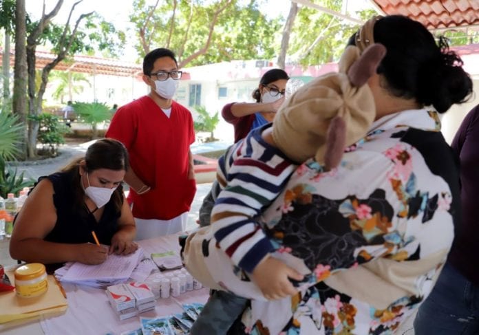 Continúan apoyos sociales en Cancún aúnen contingencia