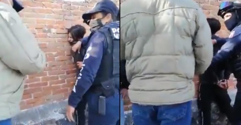 Video: “No chilles”, le dicen a ladrón que pide clemencia al ser detenido