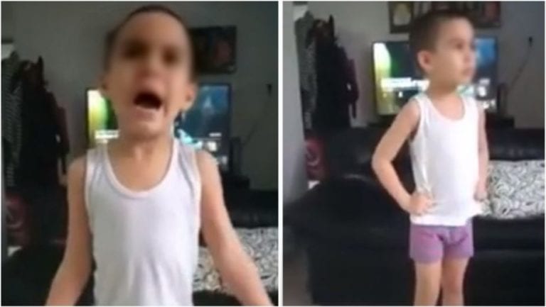 VIDEO: “¡Ya estoy harto de dibujar!” Niño de 6 años ‘explota’ por clases en línea y tareas