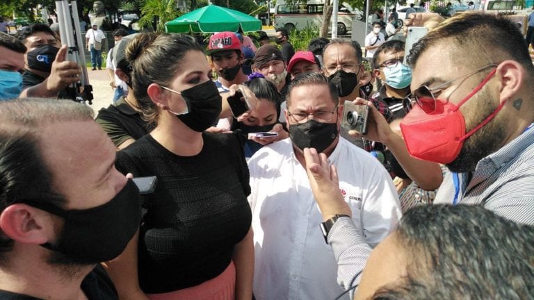 Atiende Cancún a manifestantes y aclara no hay pagos pendientes con ‘Inteligencia México’