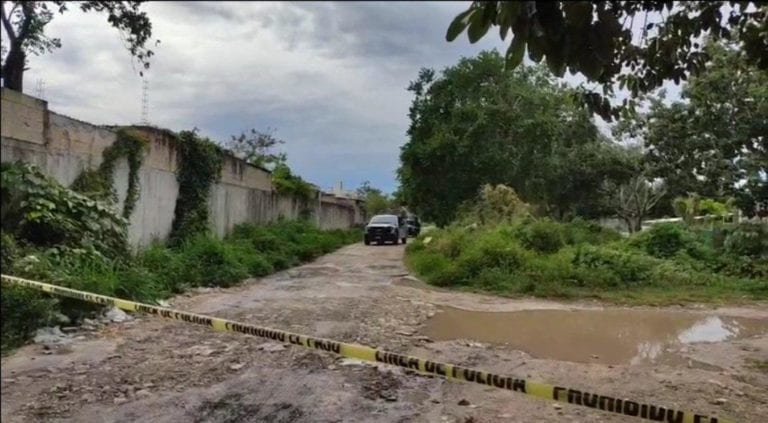 ejecutado en maleta en Cancún