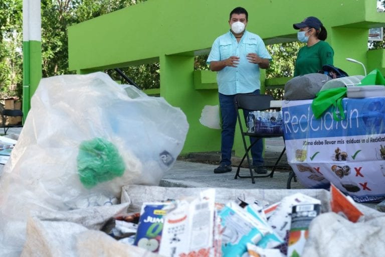 Con recolección de más de tres toneladas de residuos, arranca “Reciclatón 2021” en Puerto Morelos