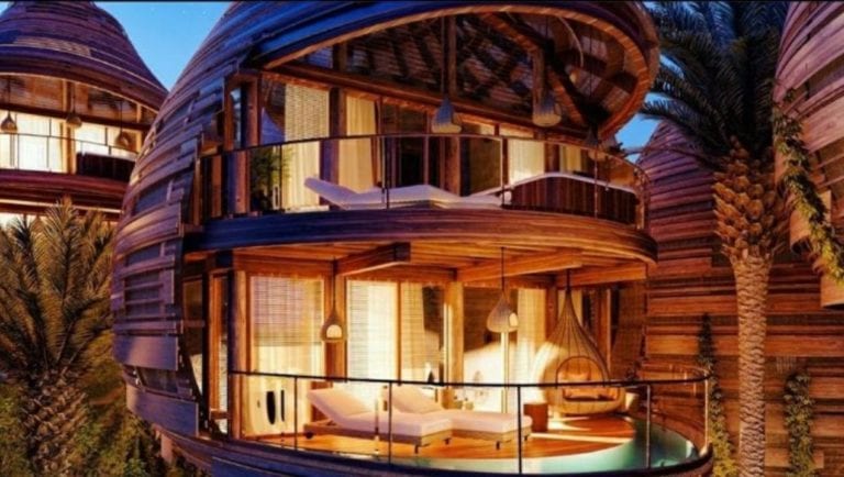 Conoce el increíble hotel de Tulum con habitaciones en forma de nido