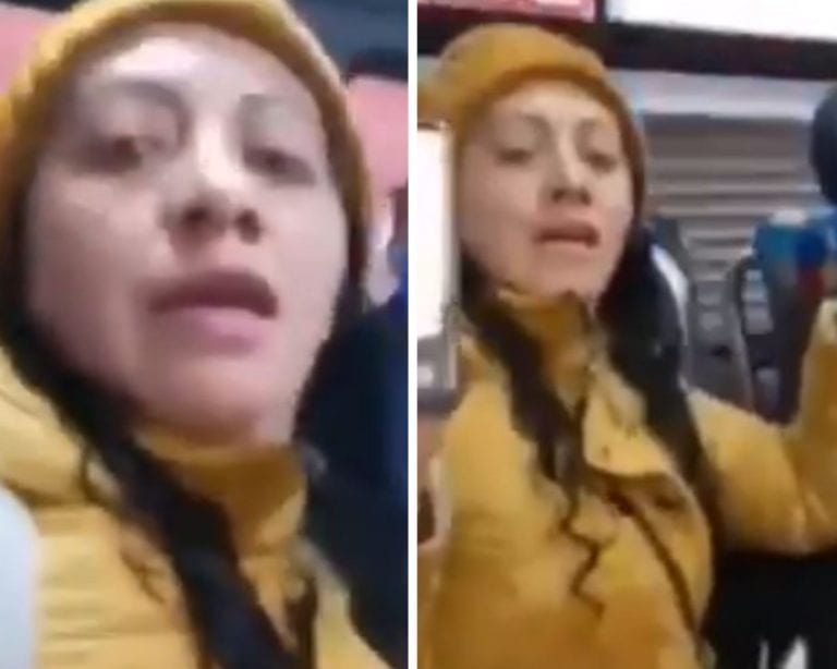 Video: Mujer no usa mascarilla en transporte público y la bautizan como ‘LadyCubrebocasMetepec’