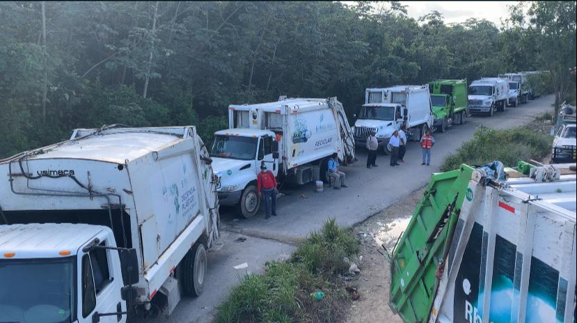 Toman de "rehén" al relleno sanitario de Cancún